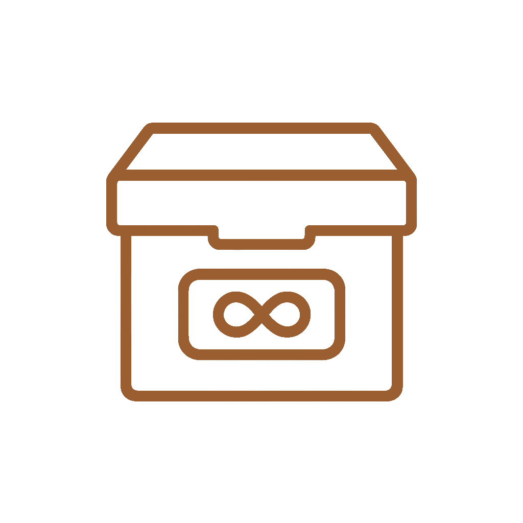 Archive box icon