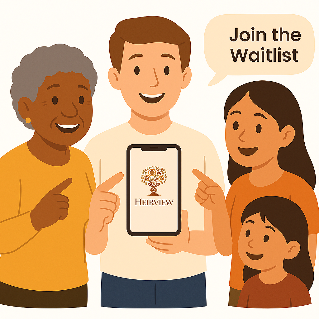 Profile setup screen